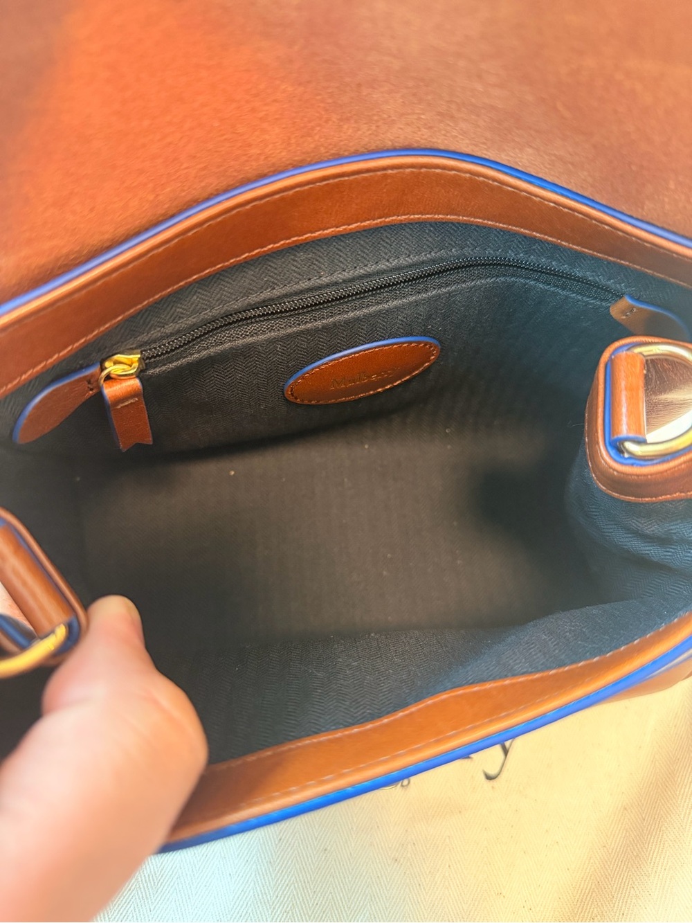 Mulberry Mini Alexa Oak and Blue - Picture 7 of 8